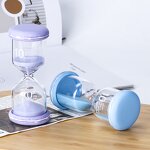 Macaron Hourglass Timer - 1-30 Minutes Clear Glass Personal Gift Reloj Arena