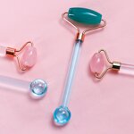 2-In-1 Face Ice Roller - Cold Ball Tighten Skin Anti Ageing Reduce Puffy