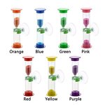 Bath Sand Timer - OEM ODM Waterproof Suction Cup 1/2/3 Minute Toothbrush