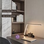 Glitter Acrylic Crystal Ball - Factory Wholesale Home Decor Plastic Resin