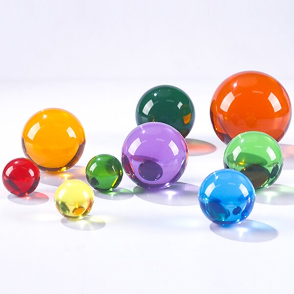 Large Acrylic Sphere - Custom Transparent Contact Juggling Resin Balls