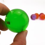 Solid Acrylic Resin Ball - Colored Sphere for Play and Decor