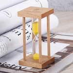 Mini Wooden Tea Hourglass - Custom 1/3/5Mins Office Business Gift Sand Clock