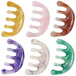 Resin Guasha Comb - Wholesale Pink Portable Scalp Head Neck Body Massager