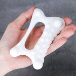 White Jade Gua Sha Board - Blood Circulation Lymphatic Drainage Body Facial