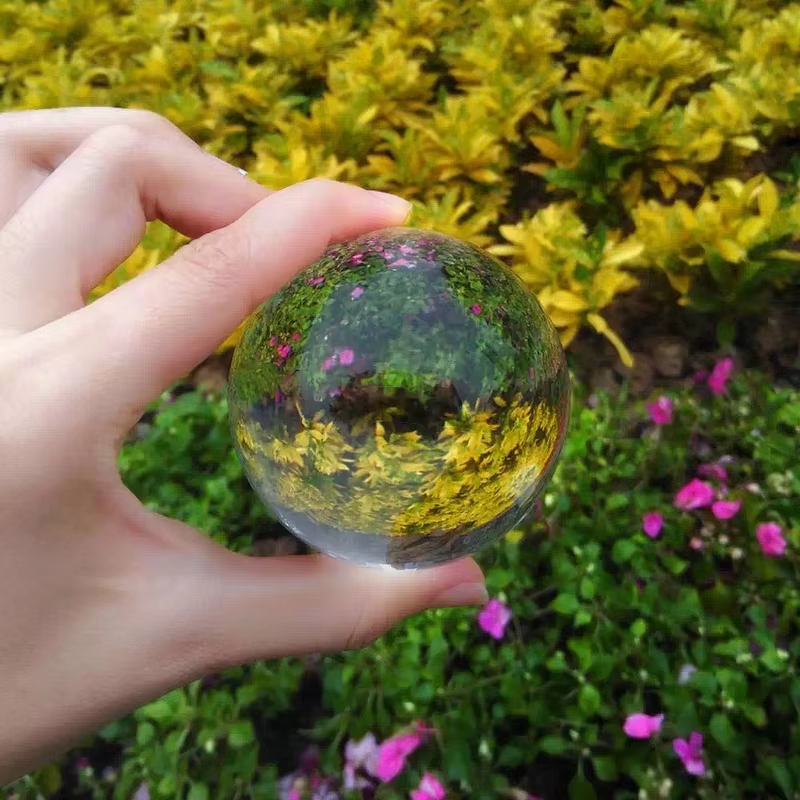 Clear Acrylic Crystal Ball - Custom 10-100mm Transparent Contact Juggling
