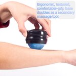 Resin Massage Ball Roller - Custom Hand Held Deep Tissue Sore Muscle Relief