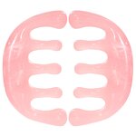 Resin Guasha Comb - Wholesale Pink Portable Scalp Head Neck Body Massager