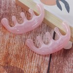 Resin Scalp Gua Sha Comb - Custom Wholesale Eco-Friendly Meridian Massaging