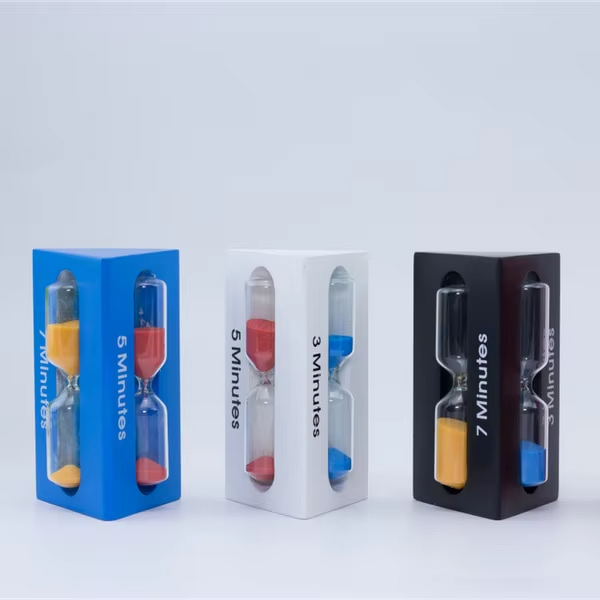 Wooden Hourglass - 3/5/7 Minute Colorful Custom Logo Decor Crafts