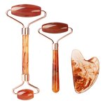 Agate Resin Jade Roller - Custom Face Lift Anti Aging Facial Massage Tool