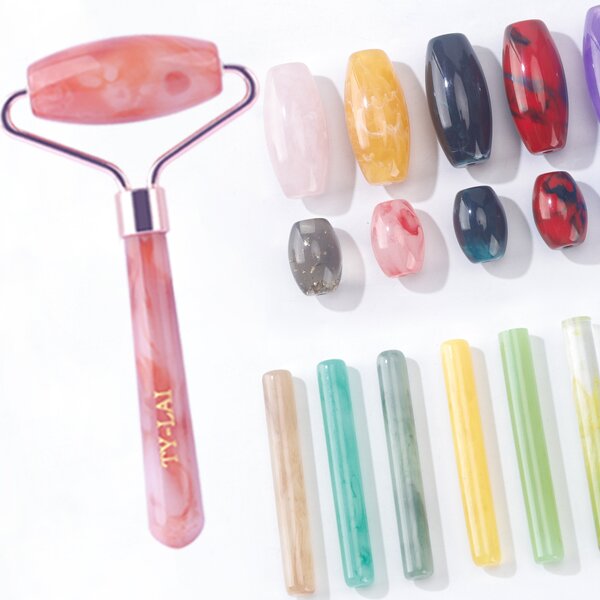 Resin Facial Roller Set - Custom Logo Anti-Wrinkle Spa Skin Lifting Tool