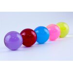 Colorful Clear Acrylic Ball - Large Resin Transparent Home Decor Balls