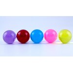 Colorful Clear Acrylic Ball - Large Resin Transparent Home Decor Balls