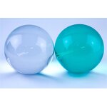 Colorful Clear Acrylic Ball - Large Resin Transparent Home Decor Balls