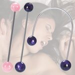 Stainless Steel Pleasure Wand - Factory Wholesale G Spot Adult Massage Toy