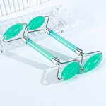 Resin Jade Roller Set - Custom Logo Anti Aging Purple Facelift Massager