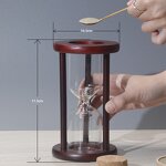 DIY Sand Hourglass - China Best Price Empty Custom Logo Wooden Table Clock