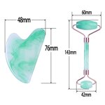 Agate Resin Jade Roller - Custom Face Lift Anti Aging Facial Massage Tool