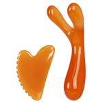 Resin Nose Massager - Y-shaped Two-angle Acupuncture Point Meridian Tool