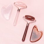 Resin Facial Roller Set - Custom Logo Anti-Wrinkle Spa Skin Lifting Tool