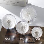 Resin Hemisphere Paperweight - Custom OEM Round Office Luxury Clear Acrylic