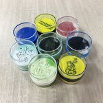 Acrylic Sand Box - Customized Logo Souvenirs Character Sand Timer Paperweight