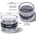 Acrylic Round Paperweight - Modern 2.5-Inch Promotional Sand Souvenir Gift