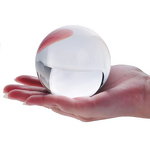 Clear Acrylic Resin Ball - Custom 70mm 100mm Juggling Transparent Sphere