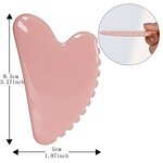 Heart-Shaped Gua Sha Board - 2025 New Anti-aging Reduce Puffiness Tool