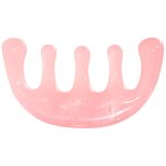 Marble Massage Comb - Round Teeth Five Claw Meridian Jade Resin Scalp Tool