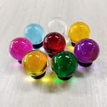 Clear Acrylic Juggling Ball - Large Diameter 100mm Contact Play Ball