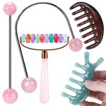 Gua Sha Comb - Lymphatic Drainage Facial Scalp Neck Back Relaxation Tool