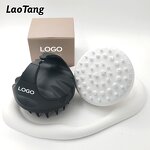 Silicone Shower Shampoo Brush - New Wet Dry Scalp Care Salon Massaging Tool