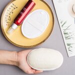 Loofah Bath Glove - 100% Material Body Scrubber Effective Cleaning Tool