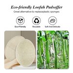 Exfoliating Shower Gloves - Eco Friendly Premium Sisal Fiber Bathing Tool