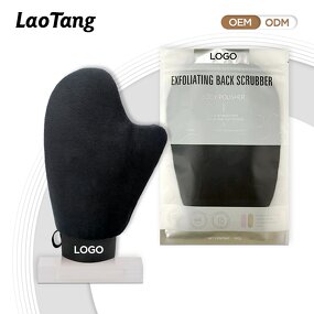 Dual Sided Tanning Mitt - OEM ODM Custom LOGO Soft Deluxe Velvet Tool