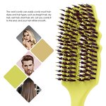 Colorful Detangling Brush - Plastic Octopus Six Rows Scalp Care Women Tool