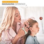 Silicone Shampoo Massage Brush - Custom Scalp Cleaning Bath Hair Care Tool