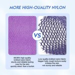 Nylon Bath Wash Towel - Exfoliating Japanese Korean Body Beauty Washcloth