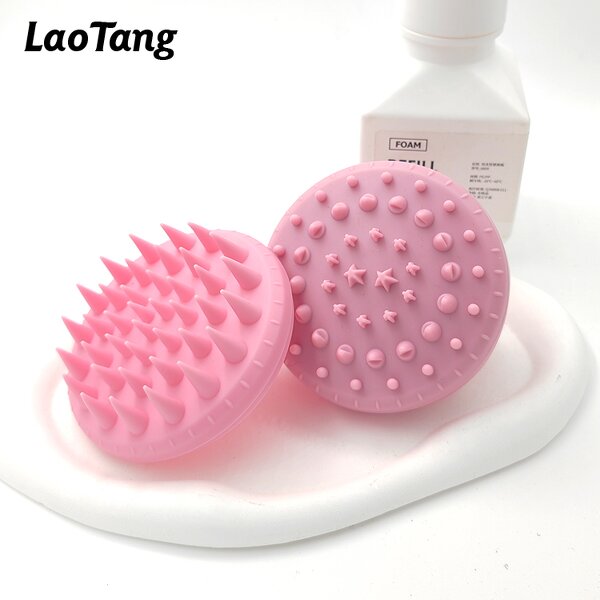 2 in 1 Scalp Body Brush - Silicone Hair Care Head Relaxation Massager Tool
