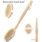 Natural Back Scrub Brush - Bath Supplies High Quality Exfoliating Massage Tool