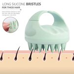 Silicone Head Massage Comb - Shampoo Hair Washing Shower Bath Spa Slimming Tool