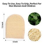 Sisal Spa Bathing Gloves - Factory Wholesale Natural Exfoliating Tool