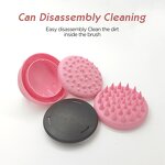 Spa Scalp Massage Brush - Shampoo Detangler Hair Cleaning Head Massager