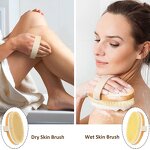 Oval-shaped Spa Bath Brush - Best Price Simple Style Body Shower Massage Tool