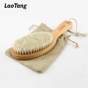 Bamboo Bristle Body Brush - Laotang Private Label Dry Skin Cellulite Tool