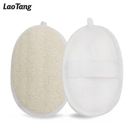 Loofah Bath Glove - 100% Material Body Scrubber Effective Cleaning Tool