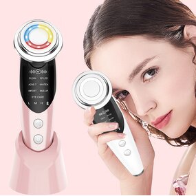 Face Massage Machine Manufacturer - 7 in 1 EMS Vibration V Face Lift
