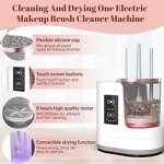 Makeup Brush Cleaner Manufacturer - Portable Automatic Spinning for All Size Brushes